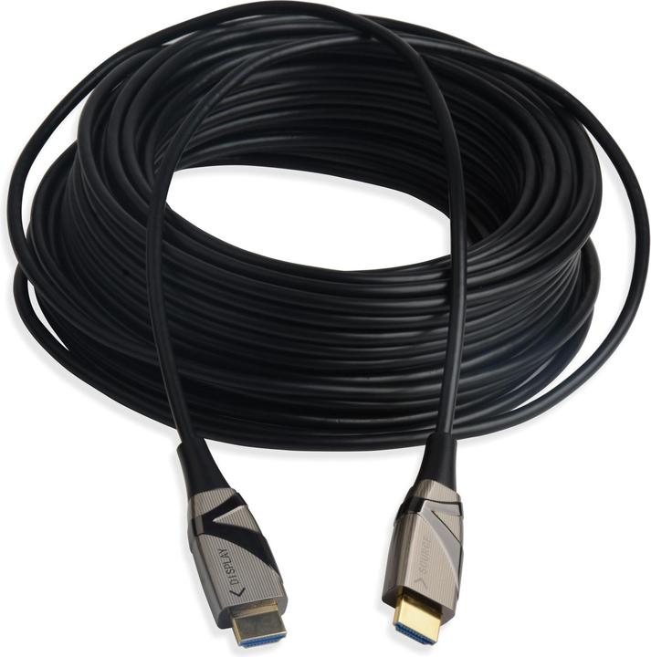 Produktbild EFB Elektronik GmbH HDMI2.0 AOC LWL Kabel 30 m, Das Aktive High Speed HDMI-Audio-Video-Kabel zeichnet sich durch ei (30 m, HDMI)