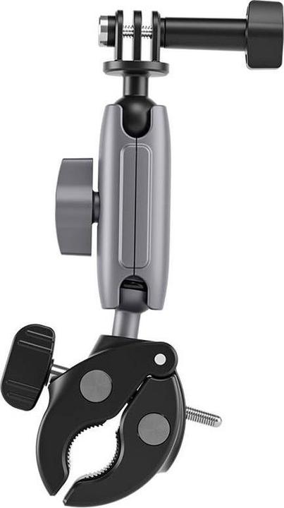 Actual product image Telesin Universal Handlebar Tube Clamp Mount for sport cameras (aluminium)