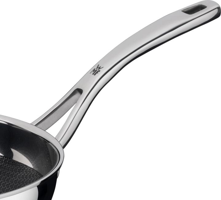 Produktbild WMF Wokpfanne Edelstahlpfanne 28cm Wabenboden Profi Resist Induktion beschichtet (28 cm, Bratpfanne, Edelstahl)