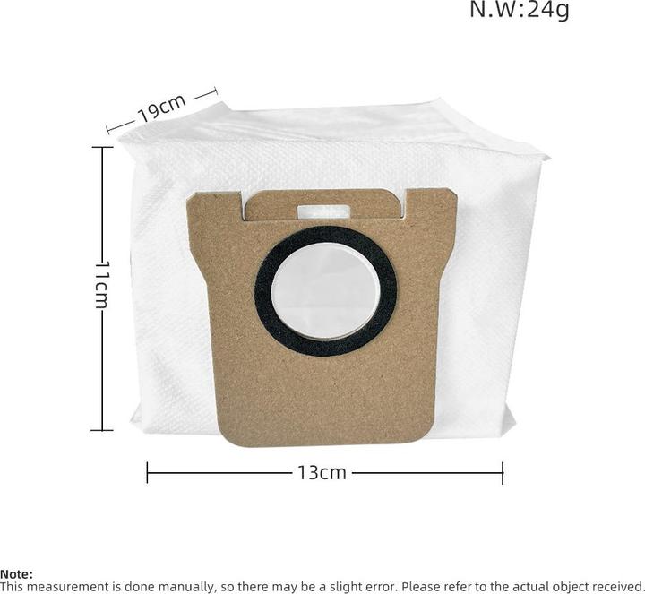 Actual product image Plutoos Dust bag for Xiaomi X10+ / X20+ &amp Dreame L10s Ultra /L20 Ultra / L10 Ultra, 2.5L