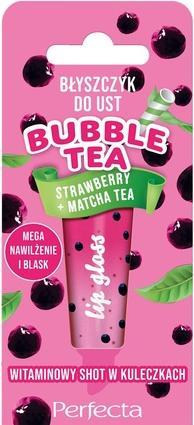 Produktbild Perfecta Bubble Tea Lip Gloss Erdbeere Matcha 10g (Strawberry Matcha)