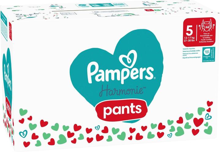 Produktbild Pampers Harmonie Pants (Gr. 5, Monatsbox, 144 Stück)