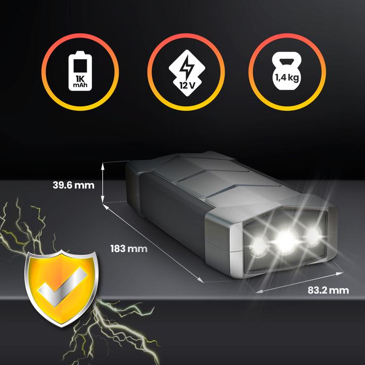 Immagine prodotto Extralink Jump Max7 (400 A, 10000 mAh)