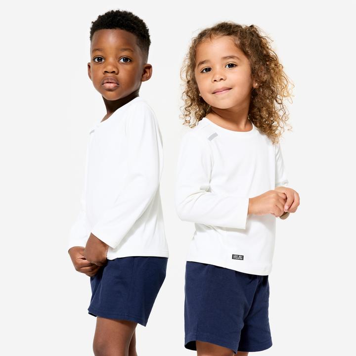 Produktbild Decathlon UV-Shirt langarm Kinder - weiss (5, 6)