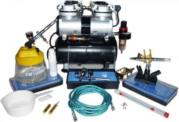 Actual product image Harder & Steenbeck Airbrush Deluxe Set