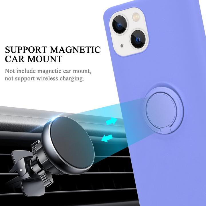 Immagine prodotto Cadorabo Custodia per Apple iPhone 14 PLUS in TPU Liquid Ring in stile custodia in silicone (Apple iPhone 14 Plus)
