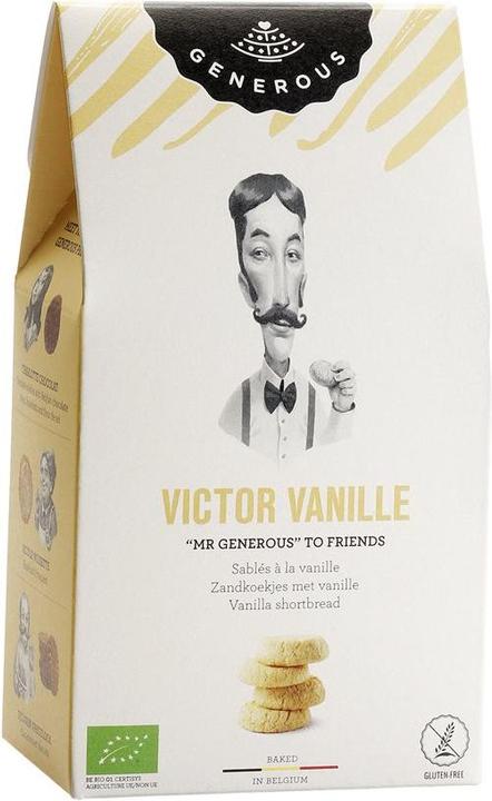 Actual product image Generous Victor Vanilla Sablés gluten-free 100 g (1 pcs., 100 g)