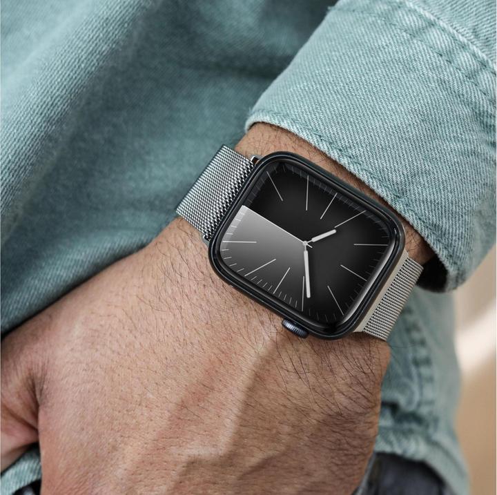 Produktbild Vonmählen Milanese-Armband 2 für Apple Watch 38 40 41 mm silber (Edelstahl)