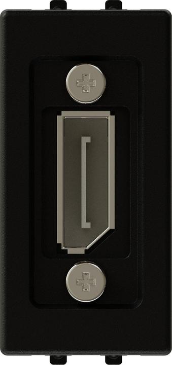 IB Connect Multimedia-Zubehör 45x22.5 anthrazit 1x DisplayPort