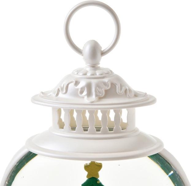 Actual product image Disney Mickey & Minnie snow globe music & light lantern Christmas
