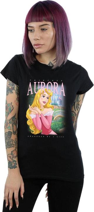 Actual product image Disney Womens/Ladies Sleeping Beauty Aurora Montage Cotton T-Shirt (XL)