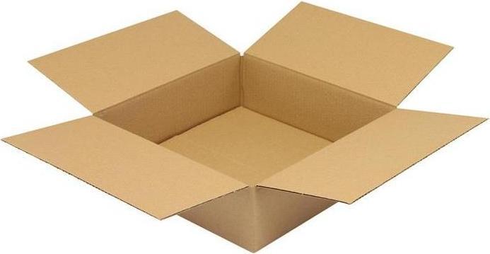 Actual product image Transpak Folding carton 1-wall height creasing dimensions 350x350x100mm quality 1.20 B brown brown (25 x)