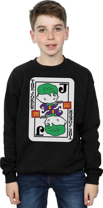 Produktbild Chibi Joker Playing Card Sweatshirt Jungen (116)