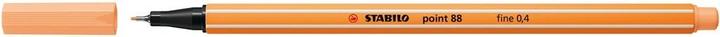 Image du produit STABILO Fineliner - point 88 - Pack de 10 - orange clair (Orange clair, 10 x)