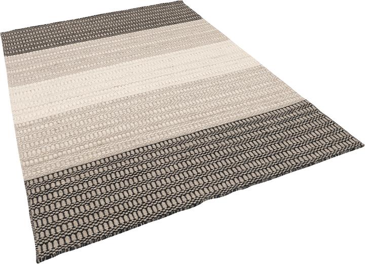 Pergamon Natur Teppich Wolle Skandi Stripes (190 x 290 cm)