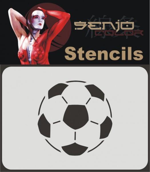 Senjo Color Bodyart Stencil A6 Football
