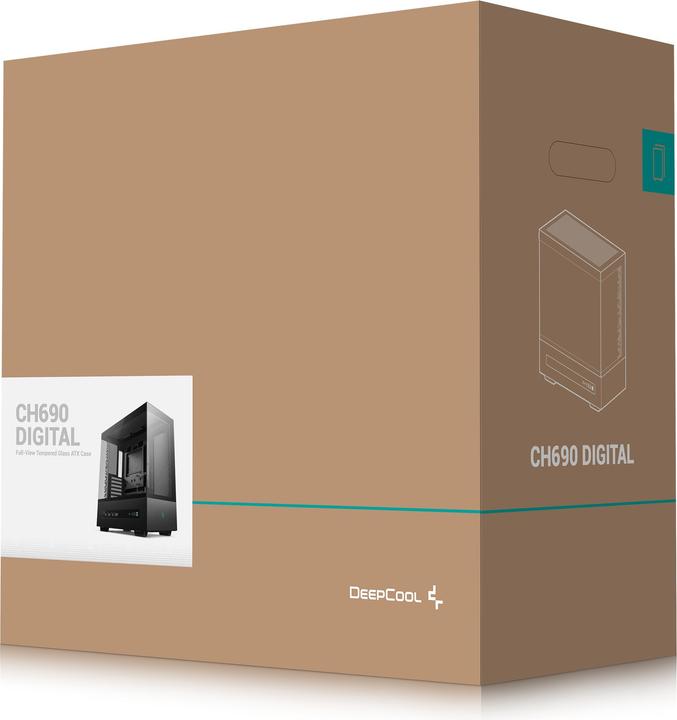 Produktbild Deepcool CH690 Digital (Mini-ITX, mATX, ATX)