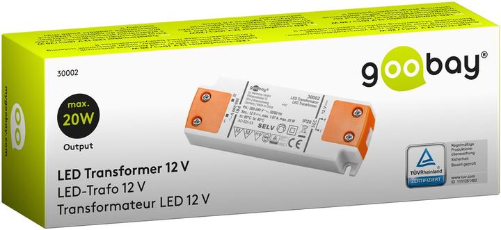 Image du produit Goobay Transformateur LED