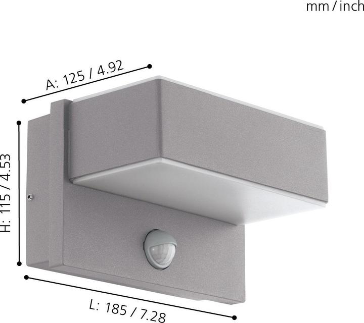 Actual product image EGLO LED wall light (1200 lm, IP44)