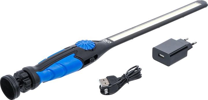 Produktbild BGS COB-LED-Arbeits-Handleuchte LED Kaltweiss & Gelb ultra flach