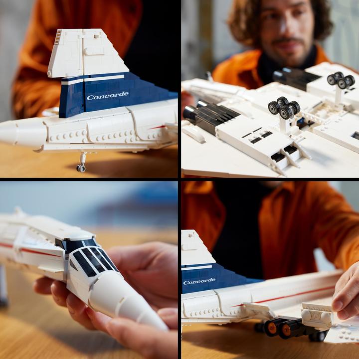 Actual product image LEGO Concorde (10318, LEGO Icons, LEGO Rare Sets)