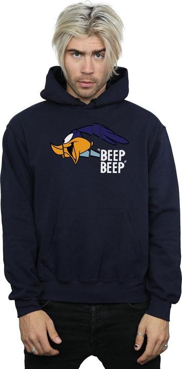 Actual product image Looney Tunes Mens Road Runner Beep Beep Hoodie (M)