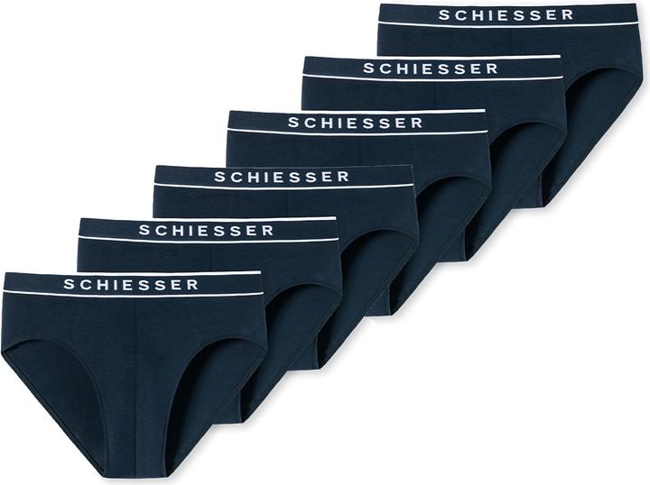 Produktbild Schiesser 6er Pack 95/5 Organic Cotton Rio Slip / Unterhose (XL, 6er Pack)