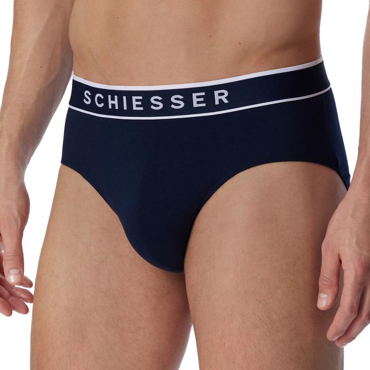 Actual product image Schiesser Pack of 6 95/5 Organic Cotton Rio Briefs / Underpants (XXL, pack of 6)