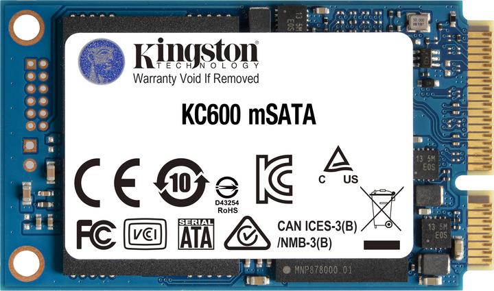 Kingston KC600 (256 GB, mSATA)