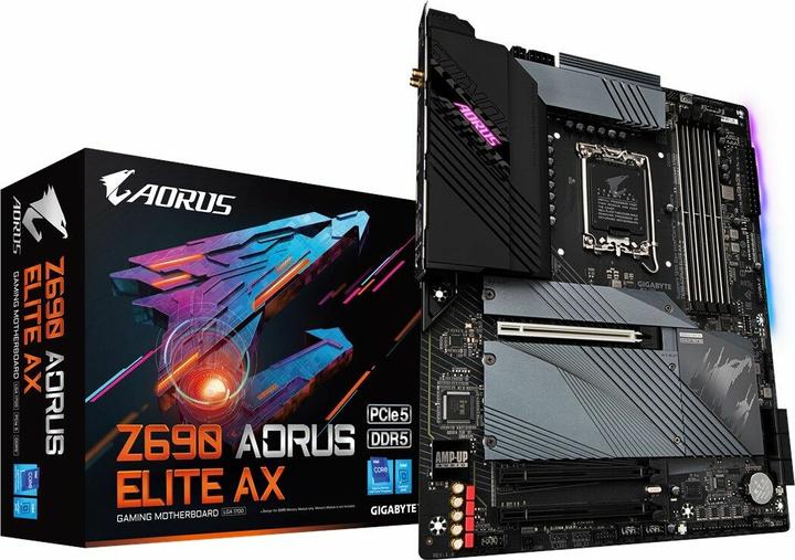 Actual product image Gigabyte Z690 Aorus Elite AX (LGA 1700, Intel Z690H, ATX)