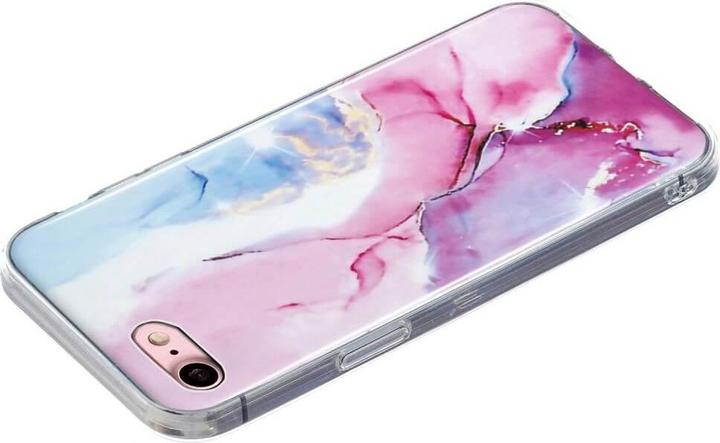 Produktbild Cover-Discount iPhone SE / 8 / 7 - Silikon Gummi Case Rose Marble (Apple iPhone 8, Apple iPhone 7)