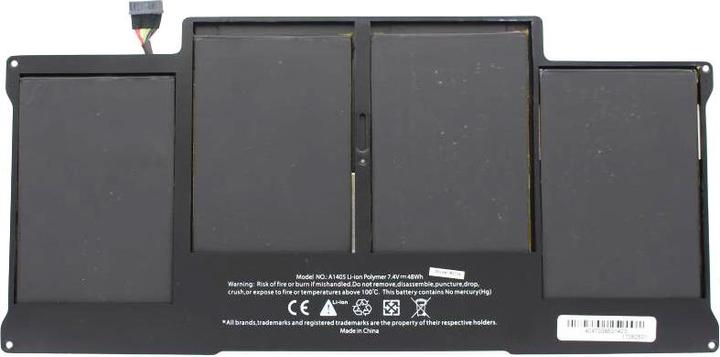 Actual product image AccuCell Battery MacBook Air 13 (4 Cells, 5200 mAh)