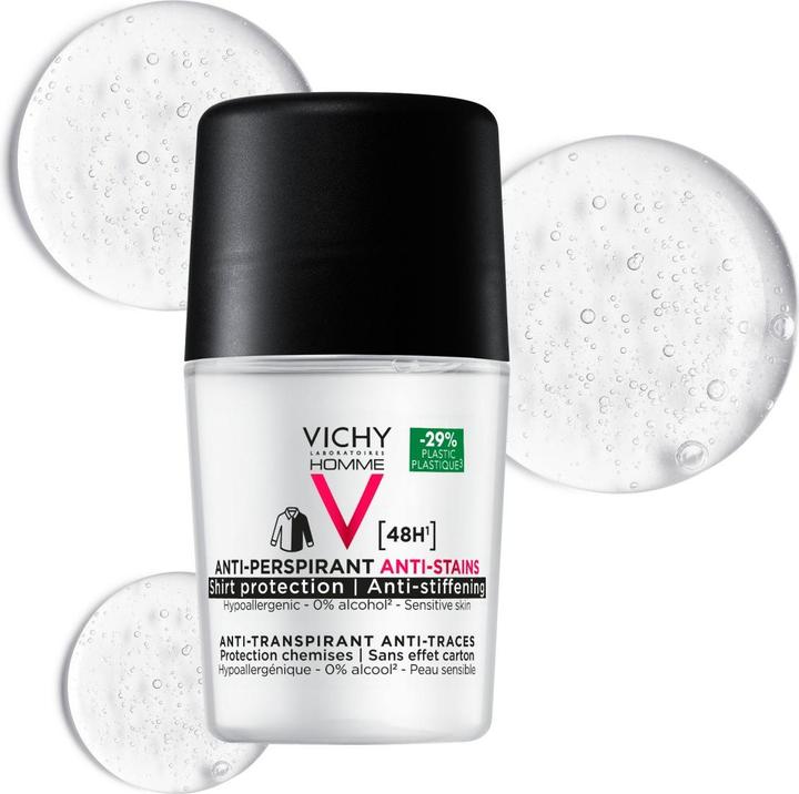 Actual product image Vichy Homme 48h (Roll-on, 50 ml)