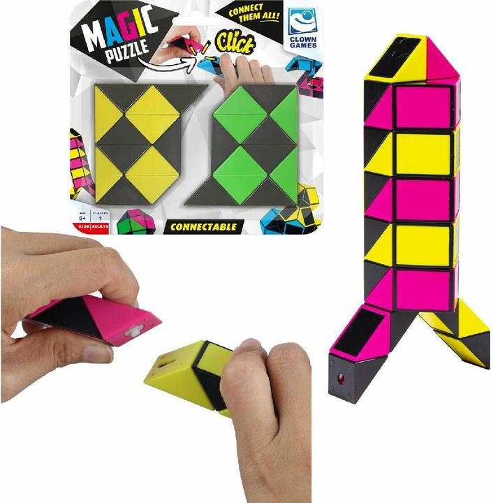 Produktbild Clown games Clown Magic Puzzle Connectible 2x12 (12 Teile)