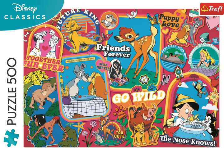Actual product image Trefl Disney: Over the Years (500 pieces)