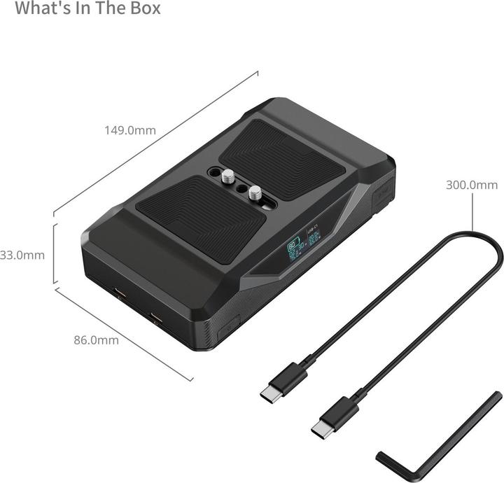 Image du produit SmallRig CB75 Camera Base Battery