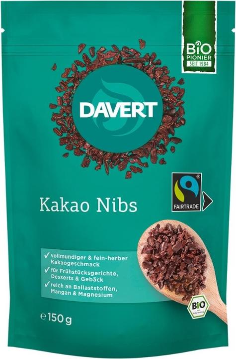Immagine prodotto Davert Pennini di cacao del commercio equo e solidale (150 g)