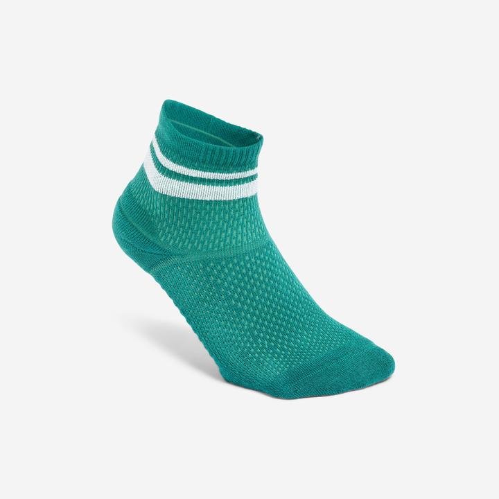 Immagine prodotto Decathlon Socken Low 3er-Pack - blau/grün (39, 42)