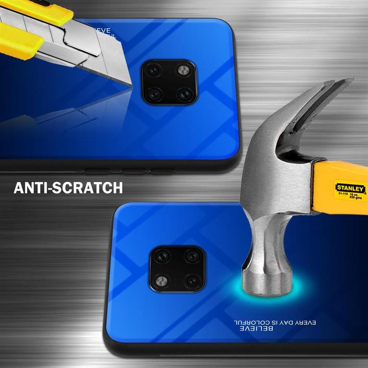 Produktbild Cadorabo TPU 2 Farben Glas Cover (Huawei Mate 20 Pro)