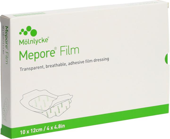 Mepore Film Folienverband 10x12cm steril 10 Stk