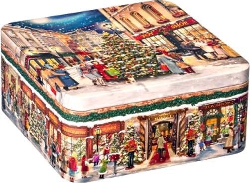 Produktbild Gawol Keksdose Quadratisch Xmas Shopping 18,7x18,7x8 cm