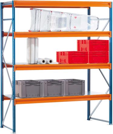 Image du produit Schulte Lagertechnik Étagère annexe W100 avec panneaux en acier