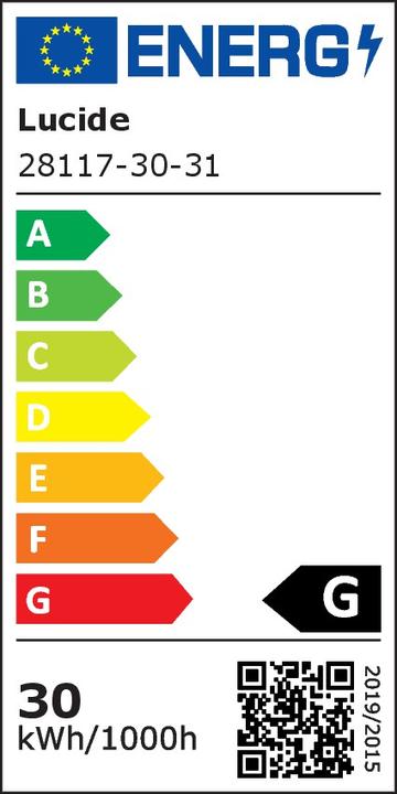 Energie-Label Lucide Brice-LED (1720 lm, PK30d)
