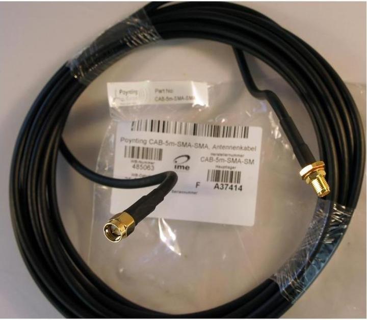 Produktbild Poynting A-CAB-093 - CAB-93, HDF195 Antennenkabel SMA (m)/SMA (f), 5 m (Antennenkabel)