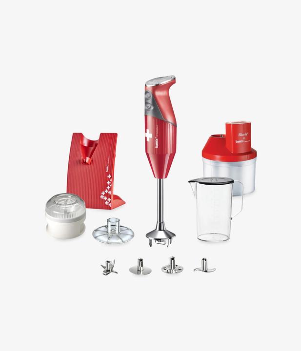 Image du produit Bamix Mixeur 10 pi??ces rouge (Fiche CH)