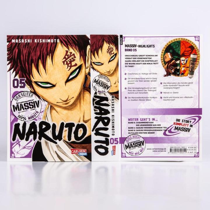 Image du produit NARUTO Massiv 5 (Allemand, Masashi Kishimoto, 2018)