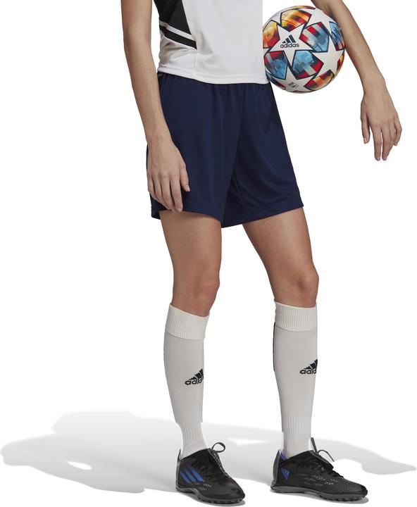 Actual product image adidas Ladies Shorts Entrada 22 Navy Blue HI0000 (XS) (XS)