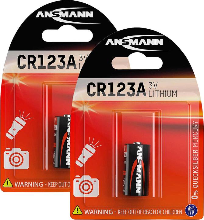Image du produit Ansmann Pile au lithium CR13 (1 pcs, RCR123A, 1500 mAh)