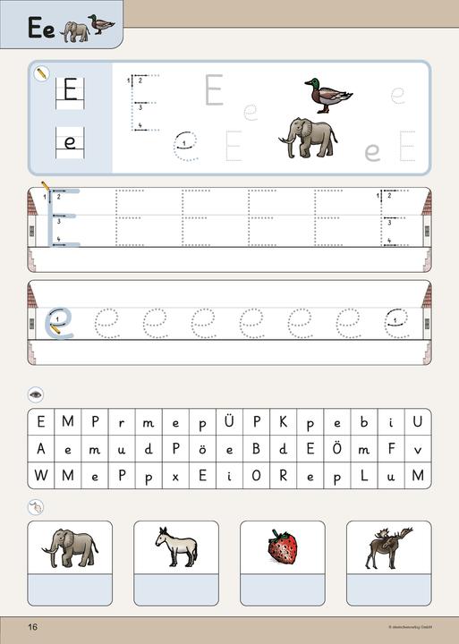 Actual product image Ich kann die Grundschrift Teil A (German, Katrin Langhans, 2015)