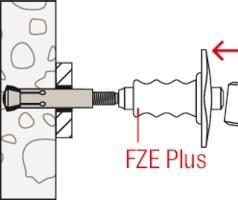 Image du produit Fischer Goujon d'ancrage Zykon FZA 12x40 M8/15 (25 pcs)